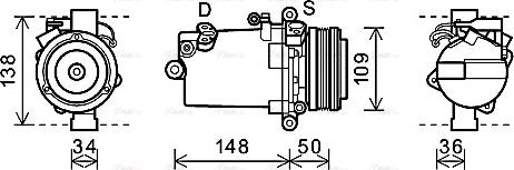 Ava Quality Cooling BWAK408 - Kompresor, klima-Uređaj www.molydon.hr