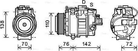 Ava Quality Cooling BWAK419 - Kompresor, klima-Uređaj www.molydon.hr