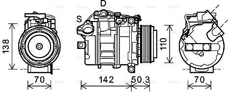 Ava Quality Cooling BWAK428 - Kompresor, klima-Uređaj www.molydon.hr