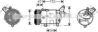 Ava Quality Cooling BW K076 - Kompresor, klima-Uređaj www.molydon.hr