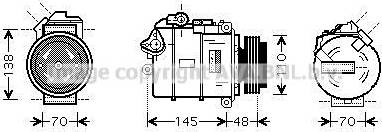 Ava Quality Cooling BWAK348 - Kompresor, klima-Uređaj www.molydon.hr