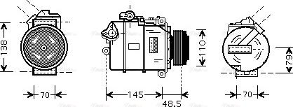 Ava Quality Cooling BWAK309 - Kompresor, klima-Uređaj www.molydon.hr