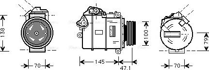 Ava Quality Cooling BWAK306 - Kompresor, klima-Uređaj www.molydon.hr