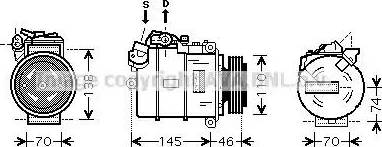 Ava Quality Cooling BW K318 - Kompresor, klima-Uređaj www.molydon.hr