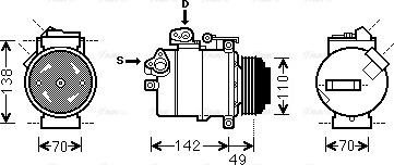 Ava Quality Cooling BWAK389 - Kompresor, klima-Uređaj www.molydon.hr