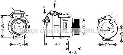 Ava Quality Cooling BWAK331 - Kompresor, klima-Uređaj www.molydon.hr