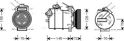 Ava Quality Cooling BWAK226 - Kompresor, klima-Uređaj www.molydon.hr