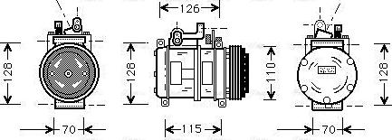 Ava Quality Cooling BWAK227 - Kompresor, klima-Uređaj www.molydon.hr