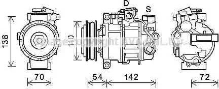 Ava Quality Cooling BWK495 - Kompresor, klima-Uređaj www.molydon.hr