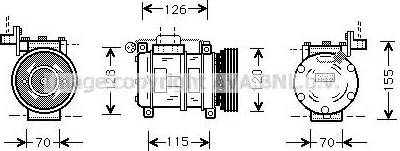 Ava Quality Cooling BW K040 - Kompresor, klima-Uređaj www.molydon.hr