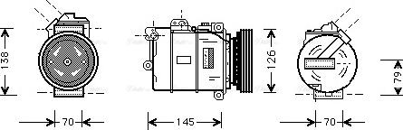 Ava Quality Cooling BW K064 - Kompresor, klima-Uređaj www.molydon.hr