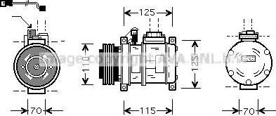 Ava Quality Cooling BW K066 - Kompresor, klima-Uređaj www.molydon.hr