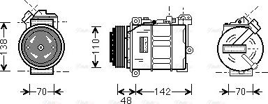 Ava Quality Cooling BW K015 - Kompresor, klima-Uređaj www.molydon.hr