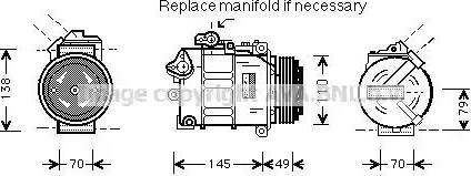 Ava Quality Cooling BW K017 - Kompresor, klima-Uređaj www.molydon.hr