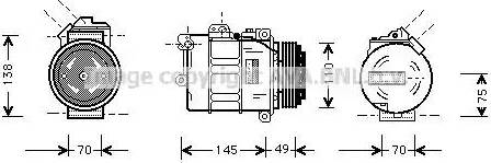 Ava Quality Cooling BW K181 - Kompresor, klima-Uređaj www.molydon.hr