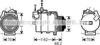 Ava Quality Cooling BWK386 - Kompresor, klima-Uređaj www.molydon.hr