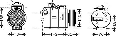 Ava Quality Cooling BW K336 - Kompresor, klima-Uređaj www.molydon.hr