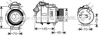 Ava Quality Cooling BW K328 - Kompresor, klima-Uređaj www.molydon.hr