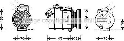 Ava Quality Cooling BW K226 - Kompresor, klima-Uređaj www.molydon.hr