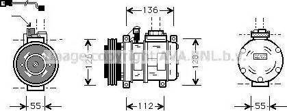 Ava Quality Cooling BW K228 - Kompresor, klima-Uređaj www.molydon.hr