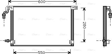 Ava Quality Cooling CN 5131 - Kondenzator, klima-Uređaj www.molydon.hr