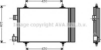 Ava Quality Cooling CNA5173 - Kondenzator, klima-Uređaj www.molydon.hr