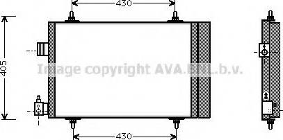 Ava Quality Cooling CN 5173 - Kondenzator, klima-Uređaj www.molydon.hr