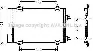 Ava Quality Cooling CN 5230 - Kondenzator, klima-Uređaj www.molydon.hr