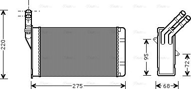 Ava Quality Cooling CN 6055 - Izmjenjivač topline, grijanje unutrasnjeg prostora www.molydon.hr