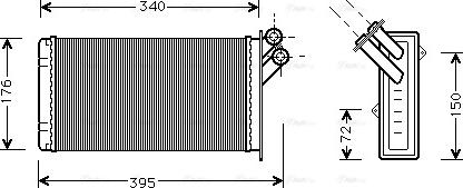 Ava Quality Cooling CN 6129 - Izmjenjivač topline, grijanje unutrasnjeg prostora www.molydon.hr