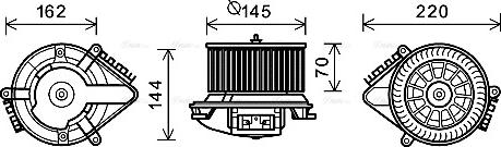 Ava Quality Cooling CN8505 - Ventilator kabine/unutrasnjeg prostora www.molydon.hr