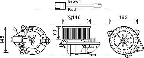 Ava Quality Cooling CN8294 - Ventilator kabine/unutrasnjeg prostora www.molydon.hr