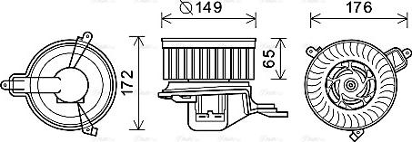 Ava Quality Cooling CN8291 - Ventilator kabine/unutrasnjeg prostora www.molydon.hr