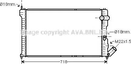 Ava Quality Cooling CN 2063 - Hladnjak, hladjenje motora www.molydon.hr