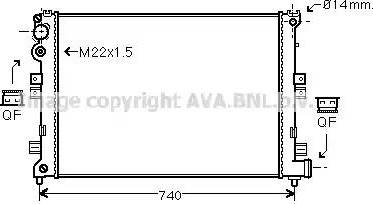 Ava Quality Cooling CN 2089 - Hladnjak, hladjenje motora www.molydon.hr