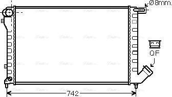 Ava Quality Cooling CN 2195 - Hladnjak, hladjenje motora www.molydon.hr