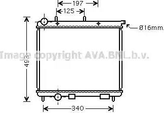 Ava Quality Cooling CNA2190 - Hladnjak, hladjenje motora www.molydon.hr