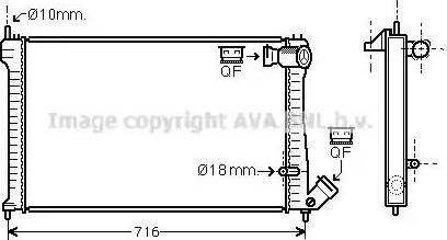 Ava Quality Cooling CN 2102 - Hladnjak, hladjenje motora www.molydon.hr