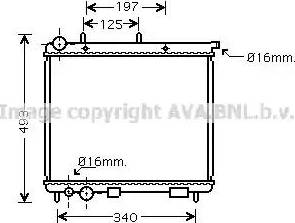 Ava Quality Cooling CN 2187 - Hladnjak, hladjenje motora www.molydon.hr