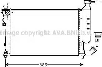 Ava Quality Cooling CN 2259 - Hladnjak, hladjenje motora www.molydon.hr