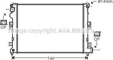 Ava Quality Cooling CN 2208 - Hladnjak, hladjenje motora www.molydon.hr