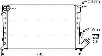 Ava Quality Cooling CN 2211 - Hladnjak, hladjenje motora www.molydon.hr