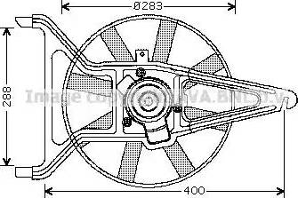 Ava Quality Cooling CN 7542 - Ventilator, hladjenje motora www.molydon.hr