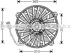 Ava Quality Cooling CN7535 - Ventilator, hladjenje motora www.molydon.hr