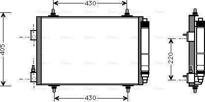 Ava Quality Cooling CNA5192D - Kondenzator, klima-Uređaj www.molydon.hr