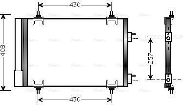 Ava Quality Cooling CNA5230D - Kondenzator, klima-Uređaj www.molydon.hr