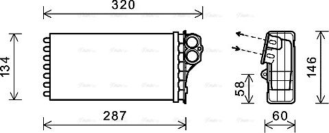 Ava Quality Cooling CNA6279 - Izmjenjivač topline, grijanje unutrasnjeg prostora www.molydon.hr