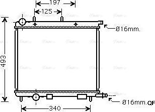 Ava Quality Cooling CNA2227 - Hladnjak, hladjenje motora www.molydon.hr