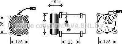 Ava Quality Cooling CN K158 - Kompresor, klima-Uređaj www.molydon.hr