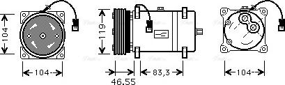 Ava Quality Cooling CNAK161 - Kompresor, klima-Uređaj www.molydon.hr